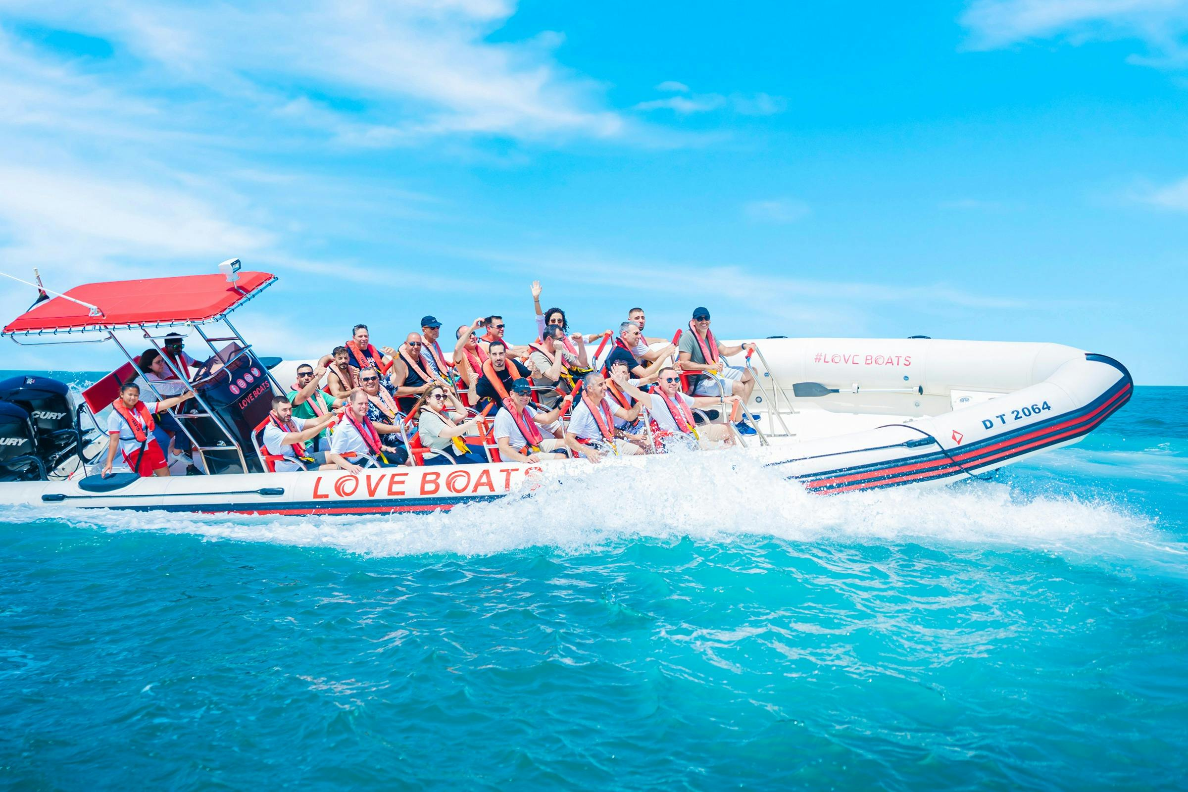 Love Boats: 60-Min Dubai Marina Speedboat Tour - Photo 1 of 3